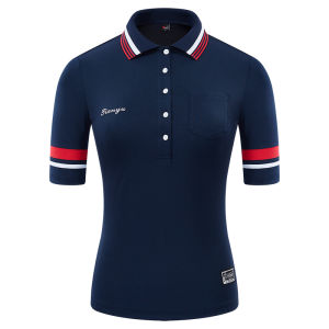 TTYGJ | Short Sleeve 5th Sleeve Slimming Concealing Polo 1pc