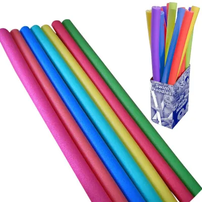 Solid Color Foam Floating Strip Kids Swimming Noodle Water Toys Adult Super Large Buoyancy Hollow Sponge Stick