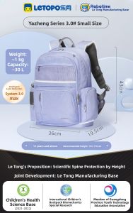 LETOPO | Ergonomic Spine Protection School Backpack 35L