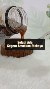 MADU HITAM PAHIT HUTAN SUMBAWA SUMATERA Uk. 1 KG 100% Asli Madu Hutan Sumatra dg Rasa Madu Pahit & Lembut Pilihan Terbaik Keluarga untuk Kesehatan Kebugaran & Stamina