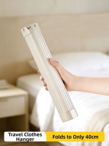 BIREN | Compact Folding Telescopic Clothes Rack