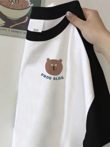 Áo Thun Nam Tay Ngắn Mùa Hè 2025 Phong Cách Mới Hong Kong Thường Ngày Rộng Rãi Nửa Tay Áo Trẻ Em Nửa Tay Áo Phong Cách Đường Phố