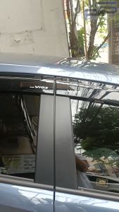 Window Door Visor for Toyota Vios Gen1 2003 2004 2005/Gen2 2007 to 2010 2011 2012/Gen3 2014 2015 2016 2017 2018 July / Gen4 Prime 2018 2019 2020 2021 2022 2023 2024 2025 /Vios Gen4 Gen 4.5 XLE / 1.5 GR OEM Injection Type Deflectors Door Visor - 4 pcs