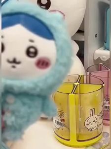 Bandai | 1-6pcs Plush Toys kawaii  plushie cute hachiware doll usagi things keychain room decoration birthday gift for fans wholesale