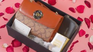 Gift Box 50ml Perfume Bag Women Valentine Gift Box Set For Her Mothers Day Birthday Gift Hadiah Perempuan Gio