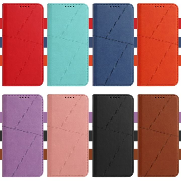 Luxury Leather Flip Wallet Case for Motorola Moto G84 G73 G62 G55 G54 G53 G53J G53Y G35 G34 G45 G32 G24 G15 G14 5G Business Shockproof Card Slots Cover