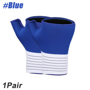 Wrist Compression Sleeves Wrist Brace Support With Strap for Arthritis Tendonitis SprainsWorkout - Comfortable & Breathable