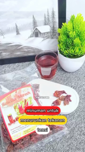 rosela merah menurunkan asqm urat hipertensi diabets mellitus melansingkqn tubuh menghambat sel kanker mencegah sariwan dan panas dalam menambah fitalitas merdakan batuk
