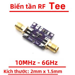 Bộ Khuếch Đại Tín Hiệu RF Bias Tee 10MHz-6GHz Bộ Lọc DC Đầu Vào Đồng Trục Cho Máy Thu Phát Nghiệp Dư RTL SDR Bộ Khuếch Đại Công Suất Tiếng Ồn Thấp LNA Đầu Nối SMA Nguồn 5V DC