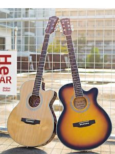 Beginner Thin-Body Electric Acoustic Guitar 40 Inch