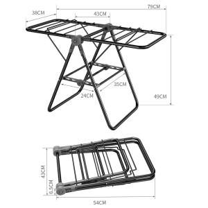 DIHUANTUO | Multipurpose Foldable Easy Install Wings Type Drying Rack