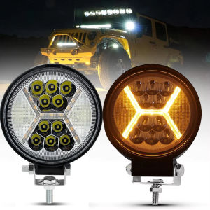 Thanh Đèn LED Làm Việc 4 Inch Đèn Pha Địa Hình 12-24V Đèn Sương Mù Lái Xe Cho Máy Kéo SUV ATV 4x4 - Combo Beam Angle IP67