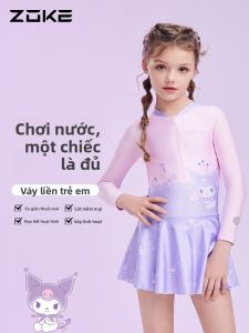 Zoke | Coolmee Girls Sun Protection Long Sleeve Swim Suit