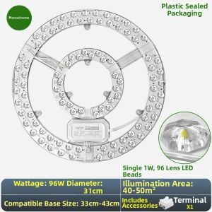 Replacement LED Light Panel Round Circular