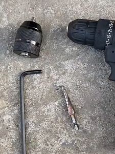 3/8-24 UNF 10mm Electric Drill Chuck Non Self-locking Keyless Electric Tools