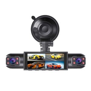NEW 4 Channel Car Dvr FHD 1080P Dash Cam for Vehicle Recorder 3Lens WiFi Driving Recorder Night Vision Cars Camera 24h Parking