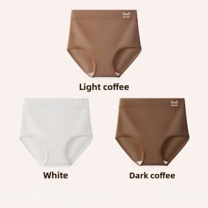 Miiow | Pure Cotton Breathable Womens Underwear Triangle Shorts Anti-Bacterial Mid-Waist Comfortable For Young And Middle-Aged Women Daily Use