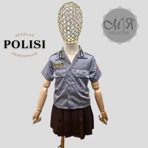 Set Seragam Polisi Anak 0-6 Tahun Baju Profesi Anak