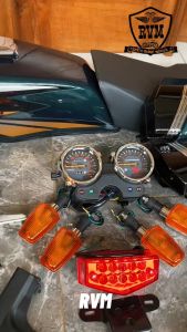 TERLARIS sepaket tangki yamaha rx king rxk hijau botol 2002 paket tangki rx king set bok aki list crom set slebor hijau botol