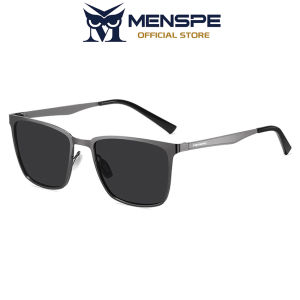 MENSPE polarized sunglasses shades for men UV400 Glasses Square Shape Sunglasses Eyewear Ultra Light Anti Glare Glasses Outdoor Sports Driving Sunglasses Photochromic lenses