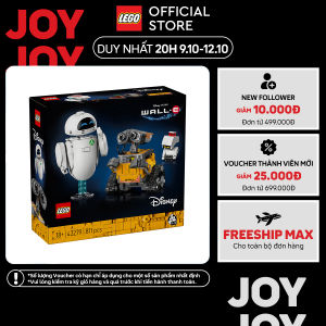 LEGO DISNEY PRINCESS 43279 Đồ Chơi Lắp Ráp WALL-E Và EVE (811 chi tiết)