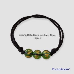 (COD)Gelang Tridatu Asli Bali+Batu Giok Tibet Aura Keberuntungan
