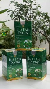 Ích Tâm Đường - Hỗ Trợ Giảm Tiểu Đường Cân Bằng Huyết Áp Tăng Cường Sức Khỏe Tim Mạch Từ Thảo Dược hộp 60 viên