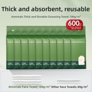 AMORTALS | Disposable Hanging Facial Tissue Larger and Thicker