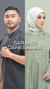 Bani Batuta - Gamis / Dress Muslim Dewasa Lengan Panjang Couple Sarang Daneswara Exclusive