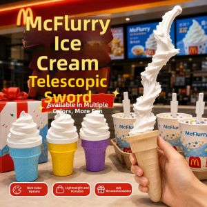XUANDOYAN | Stretching Deformation 3D Printed Rotating Ice Cream Toy Cone