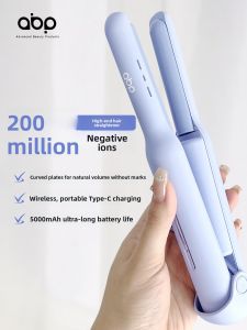 ABP | Wireless Charging Portable Negative Ion Hair Straightener