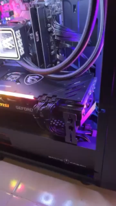 ALX MALAYSIA Full Metal Graphics Card Holder GPU Support Stand Adjustable Anti Sag Bracket Universal GPU Holder Penyangga Kad Grafik 显卡支架