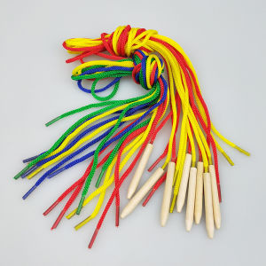 เล่นมัลติฟังก์ชั่ร้อยลูกปัดเสริมสติปัญญาสำหรับเด็ก4-5ตัว 3ชั่วโมง ลูกปัดสำหรับเด็ก1-2 ขวบ 3