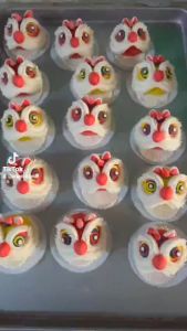 Bánh bao tạo hình lân sư rồng nặng 100gam