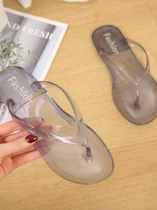 JIFANPAUL | Non-slip Transparent Crystal Jelly Sandals