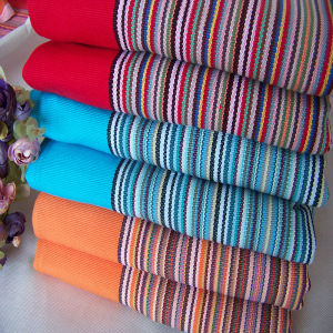 Pure Cotton Coarse Cloth Fabric Thickened and Densely Woven Cotton No Pilling Combed Four Seasons Coarse Cloth Custom Bed Sheet Sofa Cushion Cushion