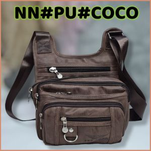 SEAZONN* Mens Sling Bag Crossbody Bag Messenger Bag Beg Outdoor Waterproof Beg Silang Tepi Lelaki Ready stock Beg Murah BERKUALITI PREMIUM PU LEATHER GOOD QUALITY