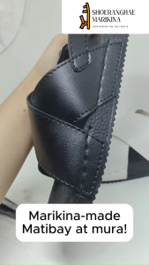 Marikina-made cross sandals for women (with strap)