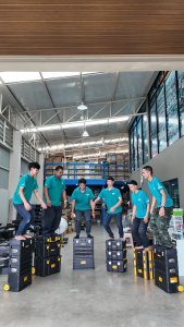 KANTO กล่องเครื่องมือพร้อมล้อลาก 34 นิ้ว รุ่น KT-BOX-WHEEL-34TR