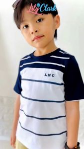 Lily And Clark Kaos Anak Laki-Laki Warna Putih Combine List KLC77
