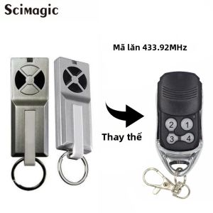 Bộ Mở Cửa Nhà Để Xe Điều Khiển Từ Xa 43392 MHz Cho TX2REV TX4REV TX4EV TX2EVS TX2EV TX4EVS - Mã Bảo Mật Được Mã Hóa Kèm Pin