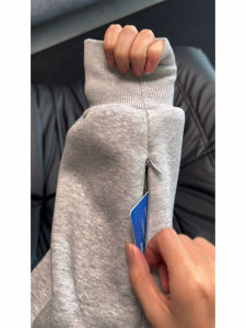 ZHUOCAN | Multi-pocket Heavyweight Color-blocking Zip-up Hooded Jacket