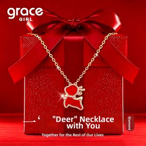 Grace Girl | Emotional Diamond Necklace for Girlfriend or Wife