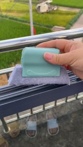 Window Groove Cleaning Cloth Kitchen cleaning  Window Cleaning Brush Windows Slot Cleaner Brush Clean  Window Slot Clean Tool