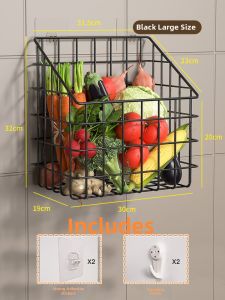 WUBUWEI | Multifunctional Wall-mounted Spice Organizer No-drilling
