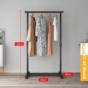 Adjustable Double Rod Home Clothes Drying Rack