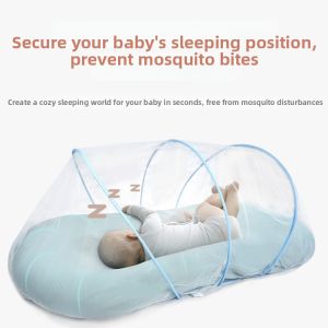 ZHANDONG | Portable Baby Crib Soothing Feeding Safety Bed