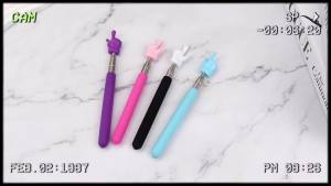 Telescopic Teachers Pointer 4pcs Extendable Teaching Pointer Stick Retractable Classroom PointerHand Pointer Finger Pointer Stick for Classroom Kindergarten Teacher School Supplies