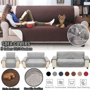 1/2/3 Seater Double Side Sofa Cover Dustproof Wear-resistant Pet Dog Sofa Protector Anti-slip Sofa Mat