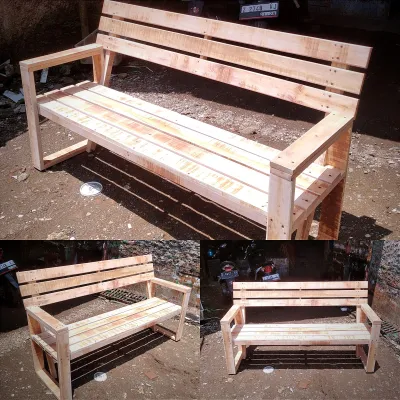 KARUHUNKAI - kursi kayu teras depan rumah - kursi teras - kursi taman - kursi santai keluarga - kursi teras rumah minimalis - kursi panjang teras depan rumah - kursi depan teras rumah - kursi taman minimalis outdoor - kursi teras panjang